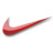 Nike red logo